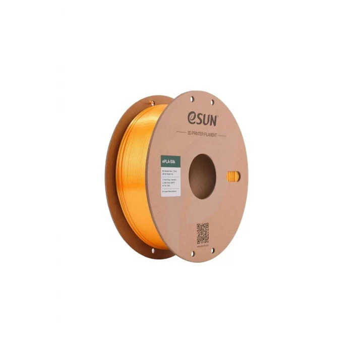 Esun eSilk-PLA Filament Dark Yellow