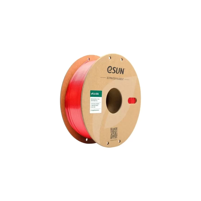 Esun eSilk-PLA Filament Red