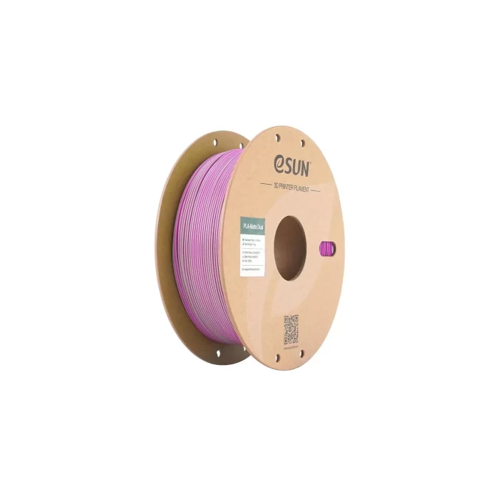 Esun PLA-Matte Filament Green-Pink