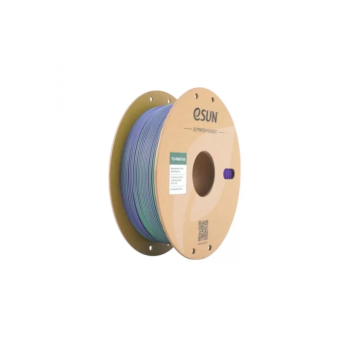 Esun PLA-Matte Filament Green-Purple