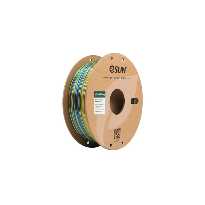 Esun Pla-Silk Candy Filament Altın-Mavi-Yeşil
