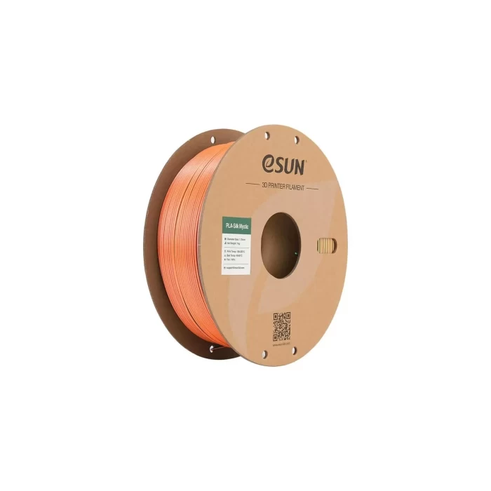 Esun PLA-Silk Mystic Filament Blue-Orange-Green