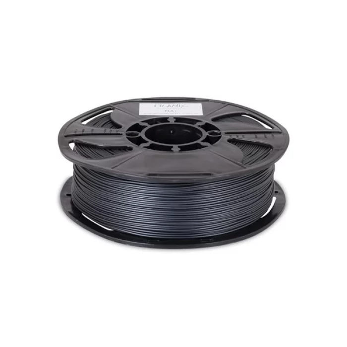 Filamix Koyu Gümüş Gri Filament PLA + 1.75mm 1 KG Plus