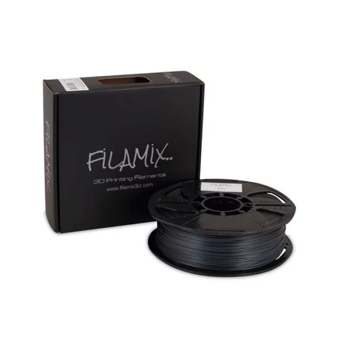 Filamix Koyu Gümüş Gri Filament PLA + 1.75mm 1 KG Plus