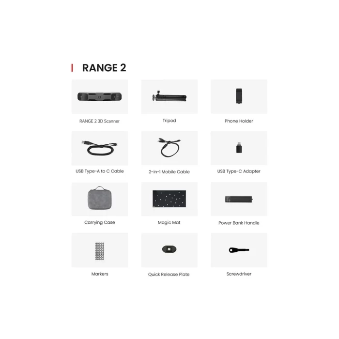 Revopoint Range 2 Standart 3d Scanner