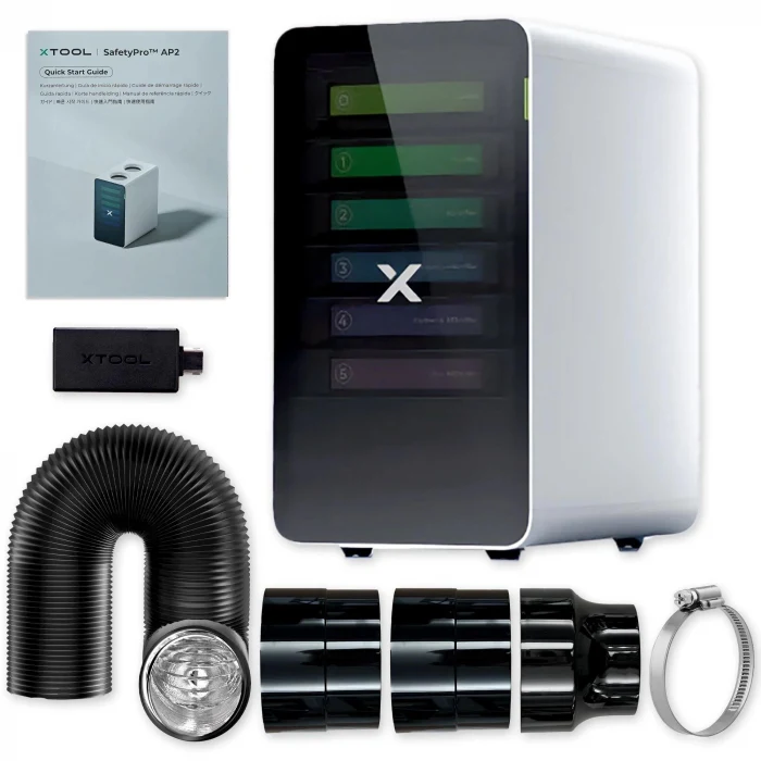 xTool AP2 SÜPER SİKLON HAVA KOKU TEMİZLEME MAKİNASI (P2S/P2/F1/F1ULTRA/M1/M1Ultra/S1/D1)