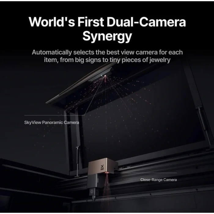 xTool P3 80W CO2 LAZER MAKİNASI