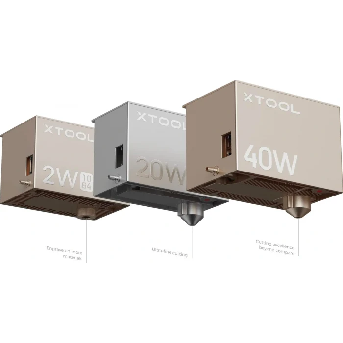 xTool S1 20W DELUXE PAKET LAZER MAKİNASI (BEYAZ)