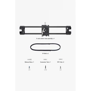 Bambu Lab X Axis Carbon Rods Assembly P1P-PFS-X1C-X1-X1E