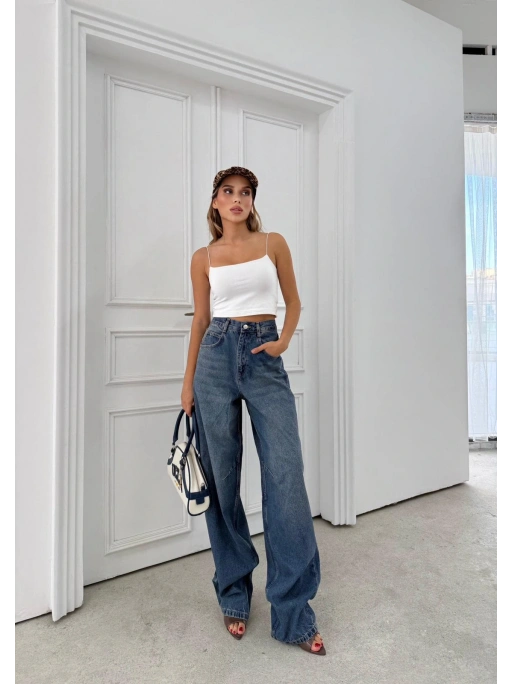 BEL TOKA DETAY BOL KESİM GENİŞ PAÇA BAGGY JEAN