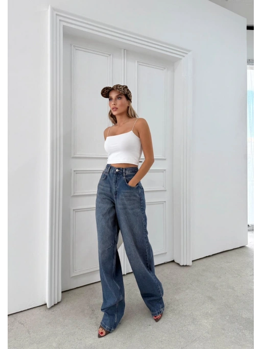 BEL TOKA DETAY BOL KESİM GENİŞ PAÇA BAGGY JEAN