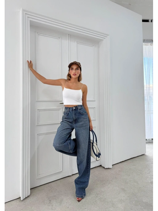 BEL TOKA DETAY BOL KESİM GENİŞ PAÇA BAGGY JEAN