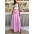BEL KUŞAKLI İSPANYOL PAÇA PANTOLON PEMBE