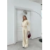 ÇITÇIT DETAY HIRKA VE PANTOLONLU TRİKO İKİLİ TAKIM KREM