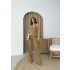 DÜĞMELİ DETAY YELEK VE PANTOLON İKİLİ TAKIM YEŞİL
