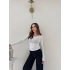 TRANSPARAN MODAL BASİC BLUZ BEYAZ