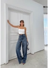 BEL TOKA DETAY BOL KESİM GENİŞ PAÇA BAGGY JEAN