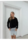 POLO YAKA YUMOŞ TRİKO SİYAH