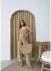 TRİKO YELEK VE PANTOLONLU İKİLİ TAKIM