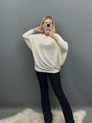 Beyaz Yarasa Kol Triko