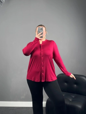 Bordo Wear Penye Gömlek