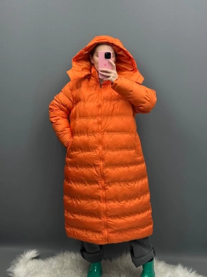 Turuncu Şişme Mont