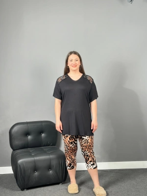 Premium Leopar Kapri Takım