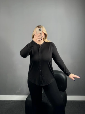 Siyah Wear Penye Gömlek