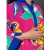 Pembe Çiçekli Elbise