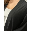 Siyah Kimono Pantolon Takım
