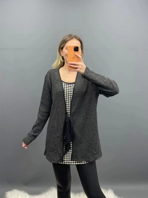 Hırka Görünümlü Yumoş Bluz