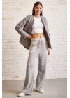 Reverse Pocket Sweatpants - Gray