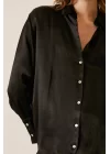 Oversized Classic Shirt - Black