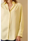 Классическая рубашка оверсайз - Желтый