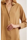 Oversized Classic Shirt - Mustard