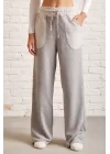 Reverse Pocket Sweatpants - Gray