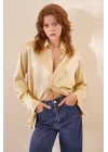 Oversized Classic Shirt - Light Beige