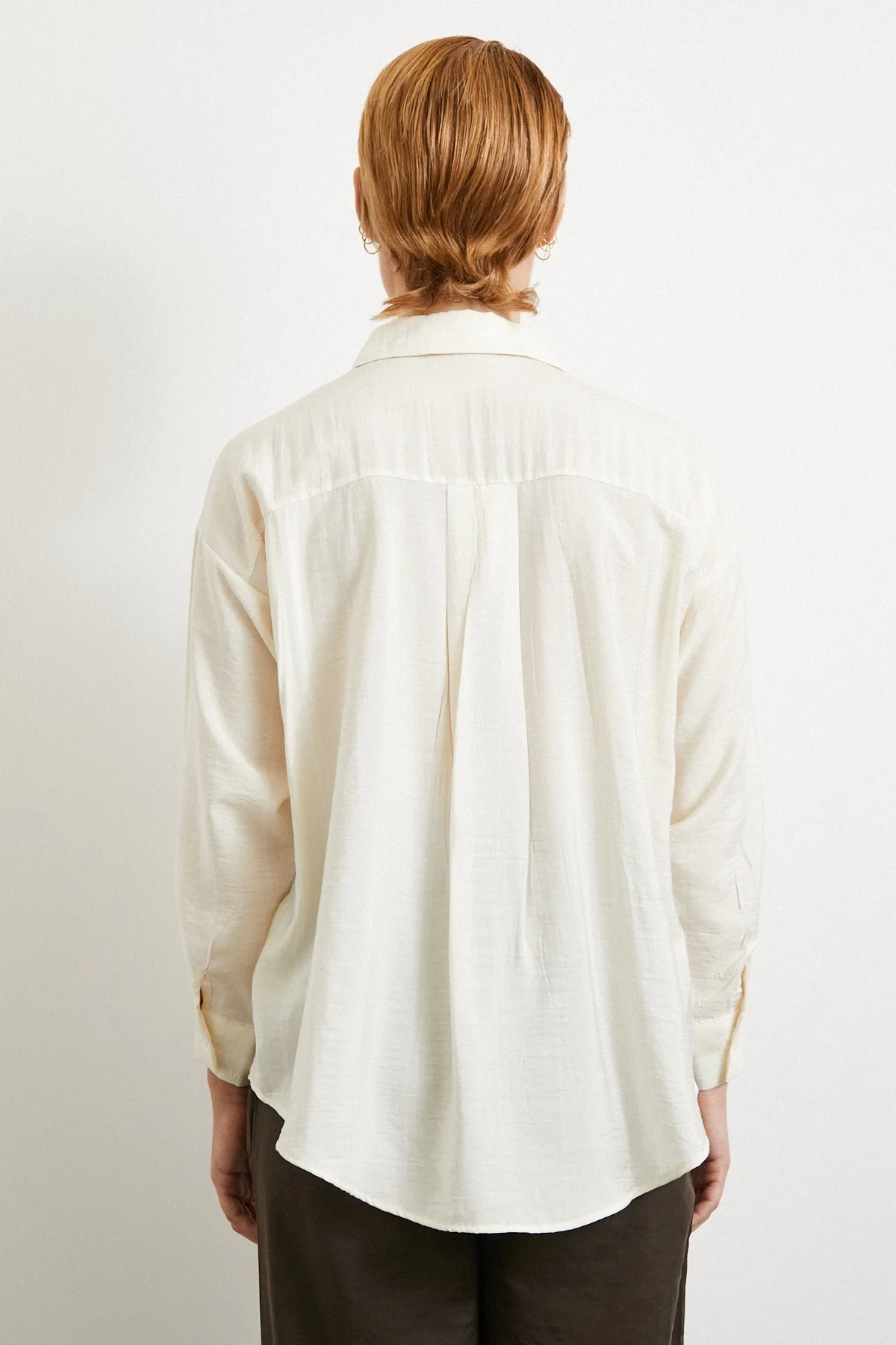 Double-lined Modal Shirt - Ecru