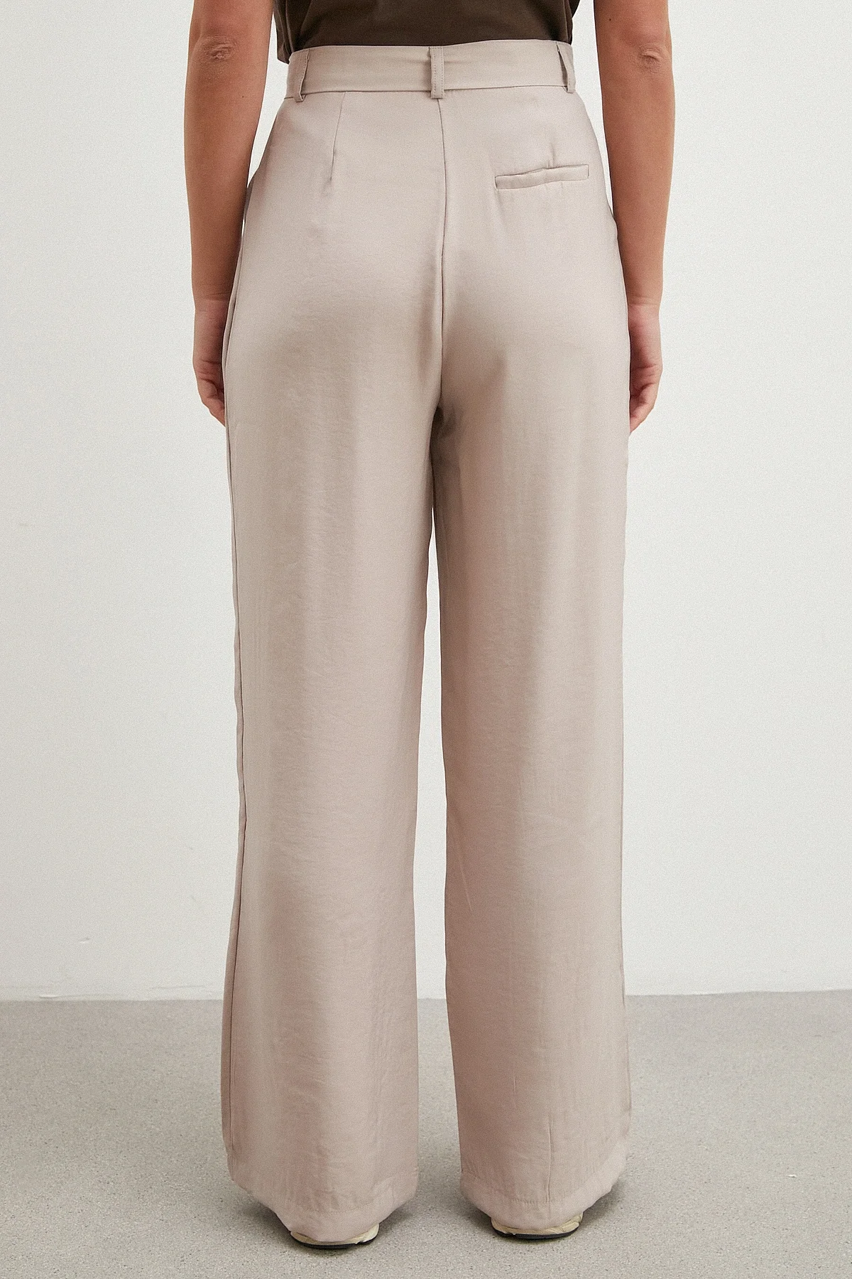 Modal Palazzo Pantolon - Pudra
