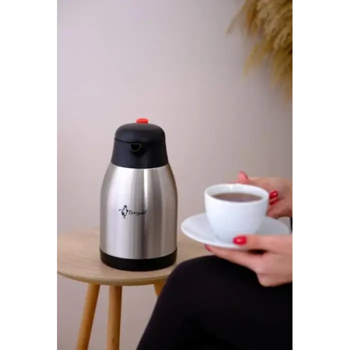 Penguen celik cay Termosu 2lt