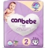 CANBEBE 2 Numara 72 adet Bebek Bezi