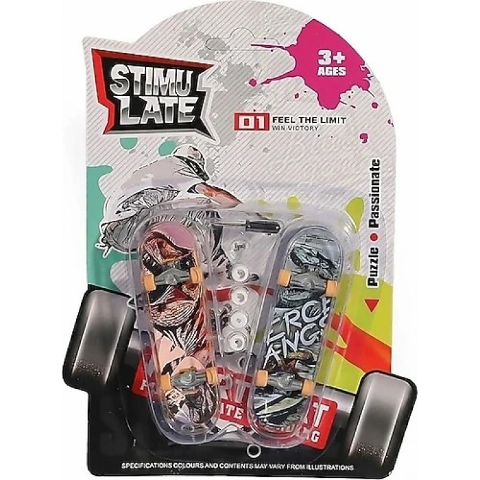 Mini Parmak Kaykay 2 Li Seti Oyuncak