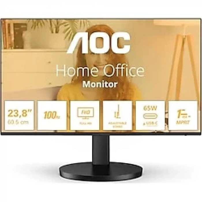 AOC 24B3CF2 23.8 1 ms Full HD IPS 100 Hz Monitör
