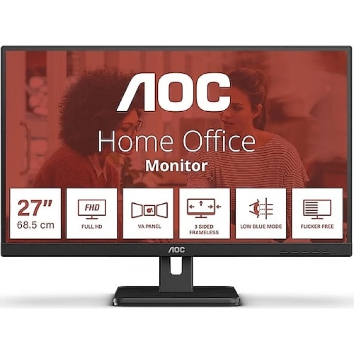 AOC 27E3UM/BK 27 4 ms Full HD 75 Hz Monitör