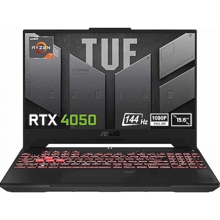 Asus TUF Gaming A15 FA507NUR-LP075 Ryzen 7 7435HS 16 GB 512 GB SSD RTX4050 15.6 Full HD Gaming Laptop