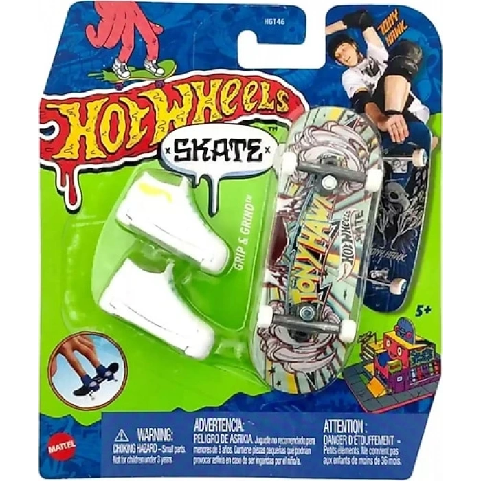 Hot Wheels Skate Parmak Kaykay ve Ayakkabı Paketleri HGT46