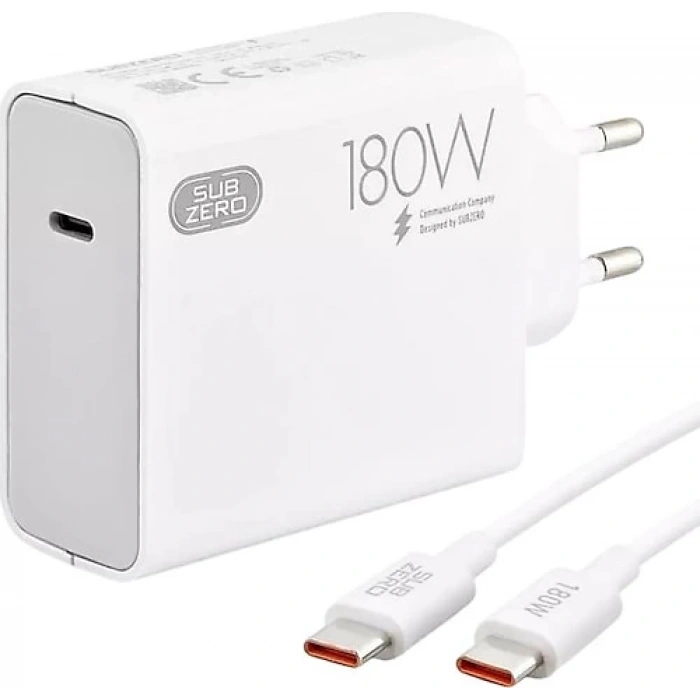 Subzero SG82 180 W Type-C Kablolu Hızlı Şarj Aleti