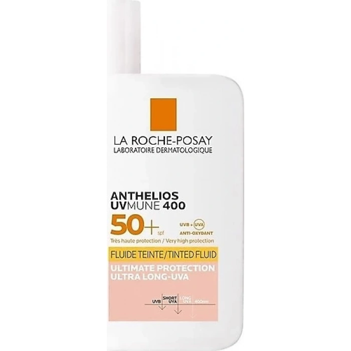 La Roche-Posay Anthelios UVmune 400 Tinted Fluid 50 ml 50 Faktör Renkli Güneş Kremi