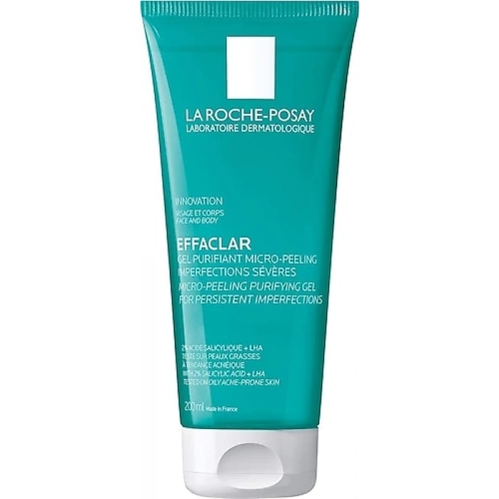 La Roche-Posay Effaclar Micro Peeling 200 ml Yüz Temizleme Jeli