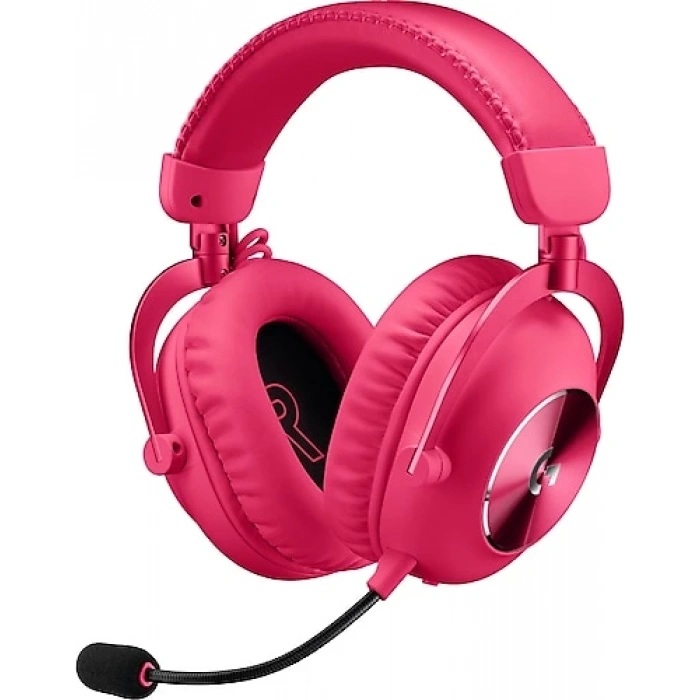 Logitech G Pro X 2 Lightspeed Pembe 7.1 Kablolu/Kablosuz Kulak Üstü Oyuncu Kulaklığı